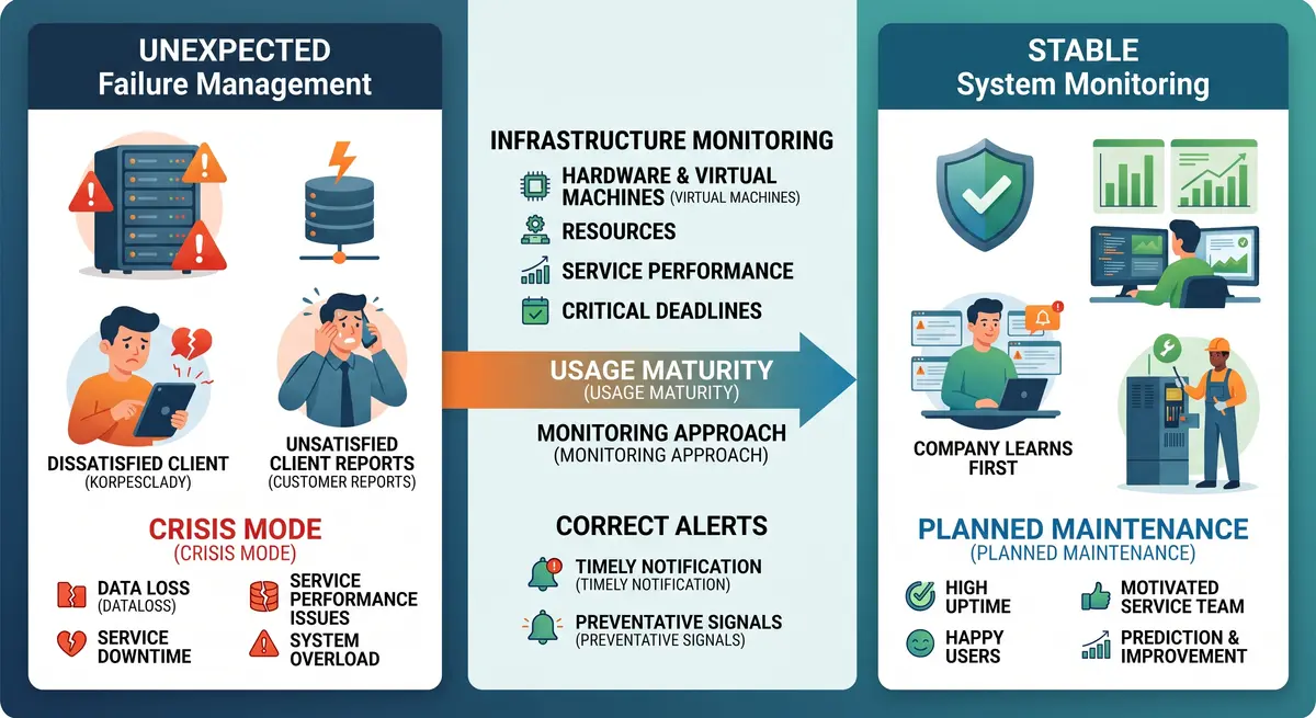 Monitoring: How to Learn About an Outage Before Your Clients Do