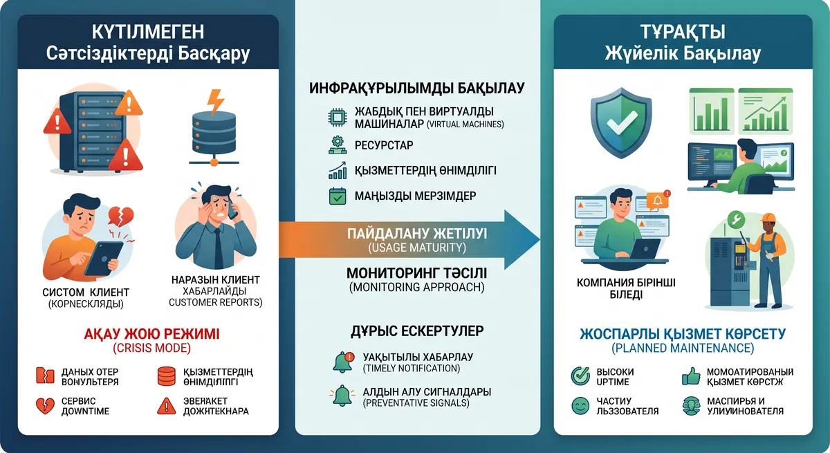 Мониторинг: іркілісті клиенттерден бұрын қалай білуге болады